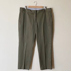 Lands' End Mid Rise Slim Leg Pants